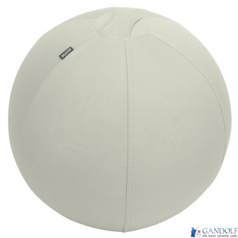 Piłka do siedzenia Leitz Ergo, 55cm, z zabezpieczeniem przed niekontrolowanym toczeniem się, jasnoszara 65410085