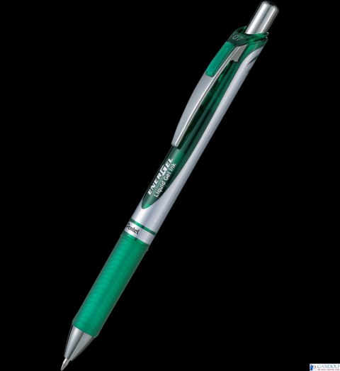 Pióro kulkowe 0,7 mm EnerGel BL77-D3 ciemnozielone Pentel BL77-D3X