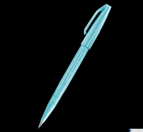 Pisak pędzelkowy do kaligrafii jasnobłekitny SES15C-S2X PENTEL SALE