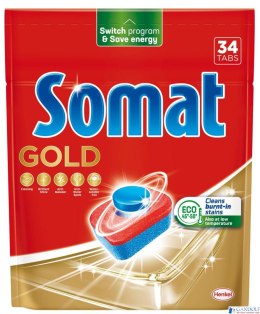 SOMAT Tabletki do zmywarki 34 szt. GOLD 577105