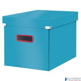 Pudełko do przechowywania Leitz C&S Cosy, duże, rozmiar L, niebieskie, 53470061