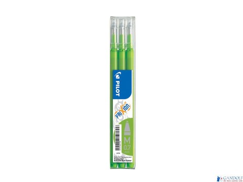 Wkład FRIXION 0.7 jasnozielony PIRBLS-FR7-SG-S3 PILOT opakowanie 3szt. SALE