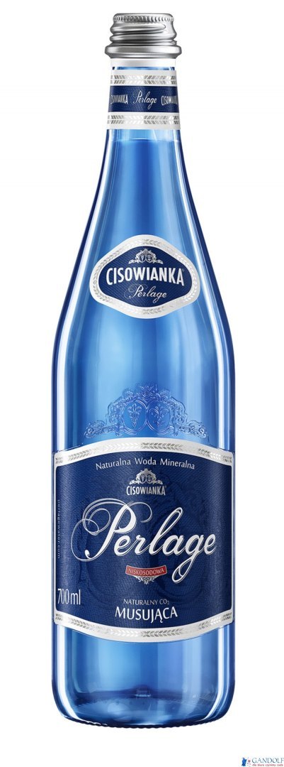 Woda CISOWIANKA 0.7l Perlage gazowana szkło karton 12 szt Woda CISOWIANKA 0.7l Perlage gazowana szkło karton 12 szt