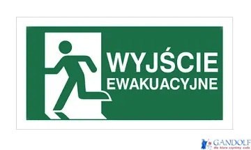 Wyjście ewakuacyjne lewe Z-E001-5 FS 150x300