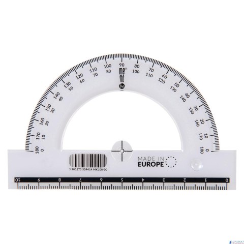 Kątomierz MemoBe by Pratel 10cm 180 stopni MK100-00 Kątomierz MemoBe by Pratel 10cm 180 stopni MK100-00