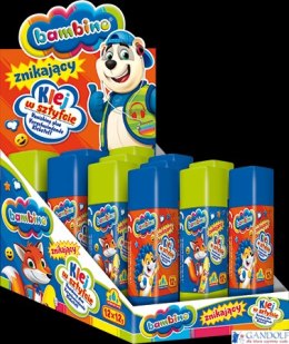 Klej znikający w sztyfcie 12g BAMBINO (12 szt)ST.MAJEWSKI