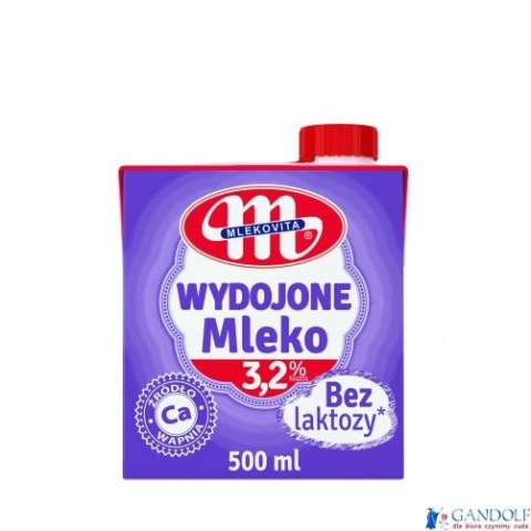 Mleko WYDOJONE UHT bez laktozy 3,2% 0.5l Mleko WYDOJONE UHT bez laktozy 3,2% 0.5l
