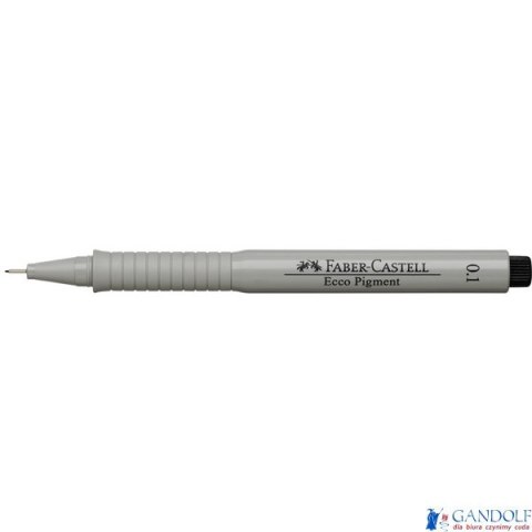 CIENKOPIS ECCO PIGMENT 0,1MM CZARNY FABER-CASTELL 166199