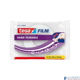 TAŚMA BIUROWA TESAFILM 25MX19MM URYWALNARĘCZNIE 57521-00000-00
