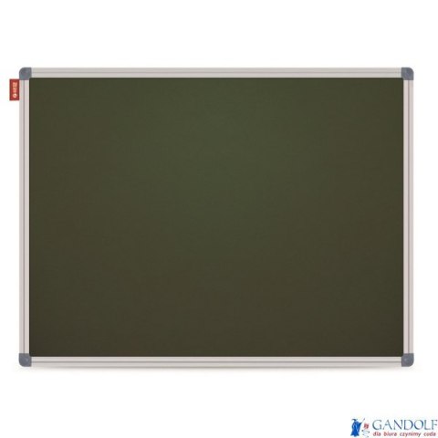 Tablica kredowa magnetyczna MEMOBE zielona, rama MTK200100.06.02.5aluminiowa Classic, 200x100 cm