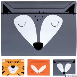 Teczka z gumką A4+ BeBe FRIENDS BOYS mix 3 wzorów INTERDRUK