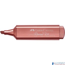 Zakreślacz 1546 metaliczny czerwony Faber-Castell 154673 FC