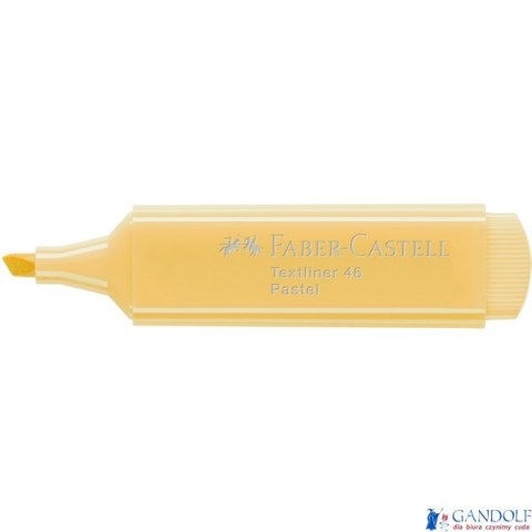 Zakreślacz 1546 pastelowy ŻÓŁTY 154667 FC FABER-CASTELL