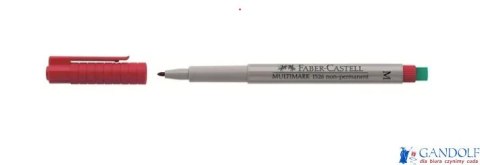 Foliopis ścieralny czerwony, 10 sztuk M 1.0 FABER-CASTELL 151499 SALE