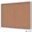 Gablota korkowa Nobo Premium Plus 18xA4 (drzwiczki przesówne) 1902575