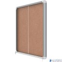 Gablota korkowa Nobo Premium Plus 18xA4 (drzwiczki przesówne) 1902575