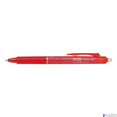 Pióro kulkowe FRIXION CLIKER czerwone 0.5 PIBLRT-FR5-R Pióro kulkowe FRIXION CLIKER czerwone 0.5 PIBLRT-FR5-R
