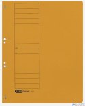 Skoroszyt kartonowy ELBA A4, oczkowy, żółty, 100551871