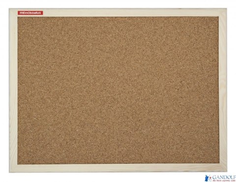 Tablica korkowa w ramie drewnianej 150x100cm MEMOBOARDS TC1510