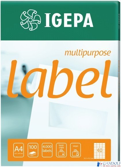 Etykieta samoprzylepna 105x57mm (100sztuk) CONTILABEL EA-1050X570 Etykieta samoprzylepna 105x57mm (100sztuk) CONTILABEL EA-1050X570