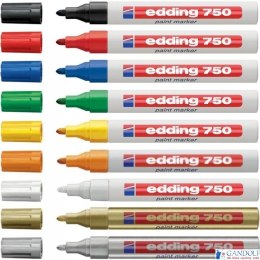 Marker lakierowy 2-4mm 750 czerwony EDDING końcówka okrągła