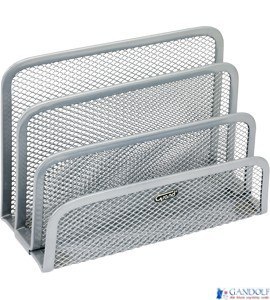 Stojak na koperty TY192/GR-034, srebrny siatka GRAND 120-1122 Stojak na koperty TY192/GR-034, srebrny siatka GRAND 120-1122