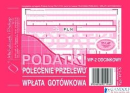 471-5 Podatki Polecenie Przelewu MICHALCZYK&PROKOP A6 80 kartek