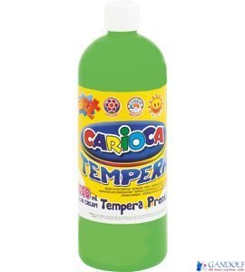 Farba tempera 1000 ml, zielony jasny CARIOCA 170-1866 Farba tempera 1000 ml, zielony jasny CARIOCA 170-1866