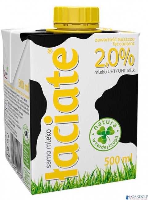 Mleko ŁACIATE UHT 2% 0.5L Mleko ŁACIATE UHT 2% 0.5L