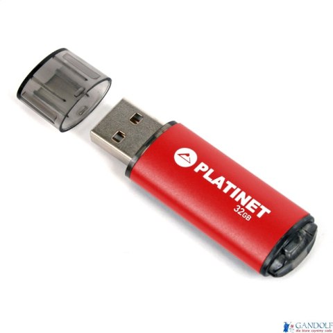 Pendrive USB 2.0 X-Depo 32GB czerwony Platinet PMFE32R Pendrive USB 2.0 X-Depo 32GB czerwony Platinet PMFE32R