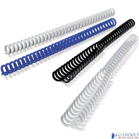 Grzbiety GBC do oprawy Click A4 34R 8mm białe 388002E Grzbiety GBC do oprawy Click A4 34R 8mm białe 388002E