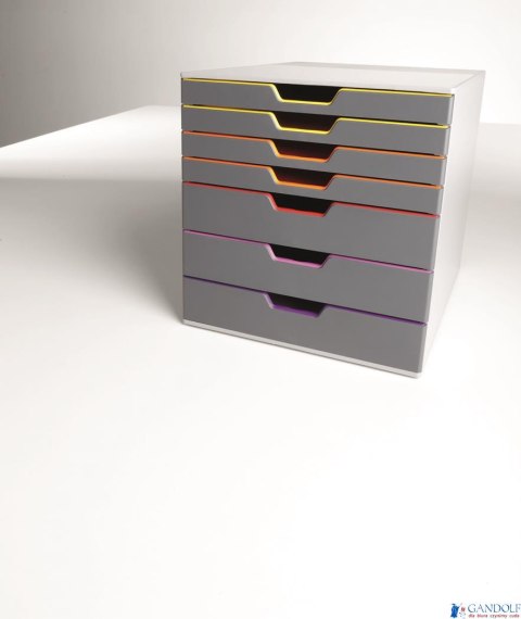 Pojemnik VARICOLOR z 7 szufladkami DURABLE 7607-27 Pojemnik VARICOLOR z 7 szufladkami DURABLE 7607-27