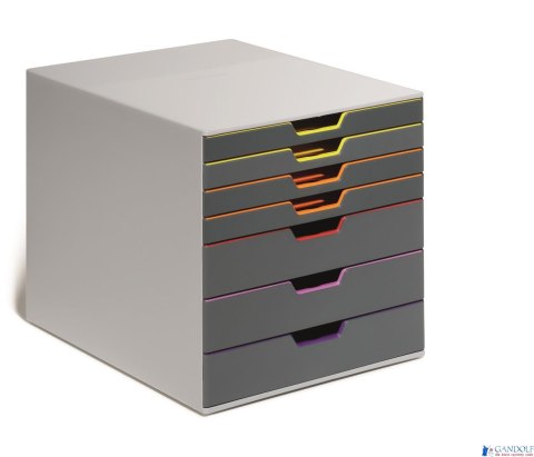 Pojemnik VARICOLOR z 7 szufladkami DURABLE 7607-27 Pojemnik VARICOLOR z 7 szufladkami DURABLE 7607-27