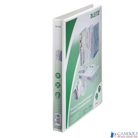 Segregator PANORAMA A4+ 4DR/20 37mm biały ofertowy LEITZ 42830001 Segregator PANORAMA A4+ 4DR/20 37mm biały ofertowy LEITZ 42830001