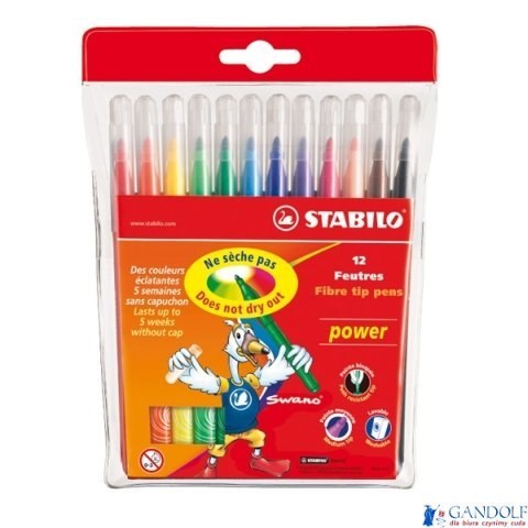 Flamastry 280/12-02/01 STABILO POWER . 2mm Flamastry 280/12-02/01 STABILO POWER . 2mm