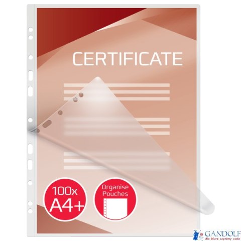 Folia do laminacji GBC A4+ z perforacją 125 mikr (100szt) 3743156