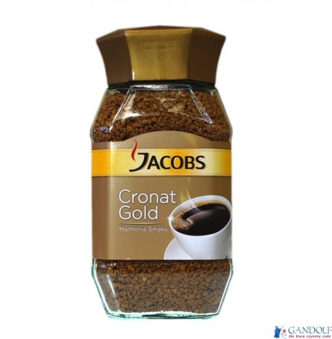 Kawa JACOBS CRONAT GOLD 200g rozpuszczalna Kawa JACOBS CRONAT GOLD 200g rozpuszczalna