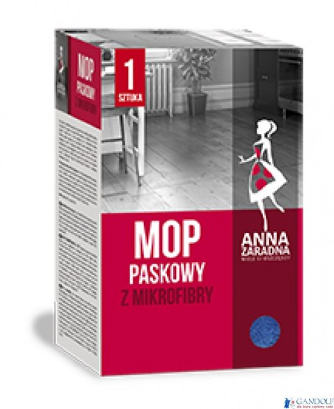 Mop paskowy z mikrofibry PB-5543 ANNA ZARADNA Mop paskowy z mikrofibry PB-5543 ANNA ZARADNA