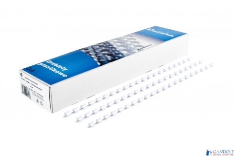 Grzbiet do bindowania DOTTS 25mm (50szt) biały Grzbiet do bindowania DOTTS 25mm (50szt) biały