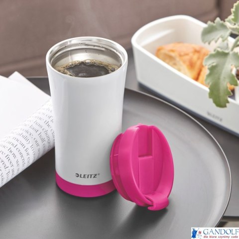 Kubek_podróżny_ Leitz WOW, różowy 90140023 Kubek_podróżny_ Leitz WOW, różowy 90140023