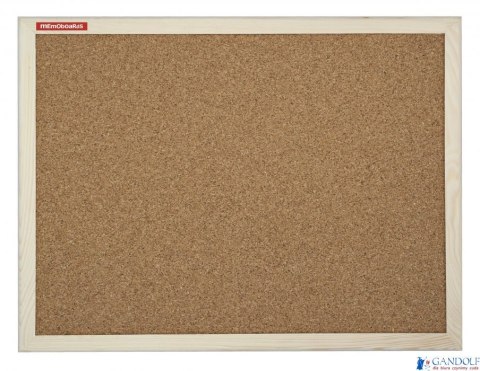 Tablica korkowa w ramie drewnianej 120x90cm MEMOBOARDS MTC120090.00.01.01 Tablica korkowa w ramie drewnianej 120x90cm MEMOBOARDS MTC120090.00.01.01