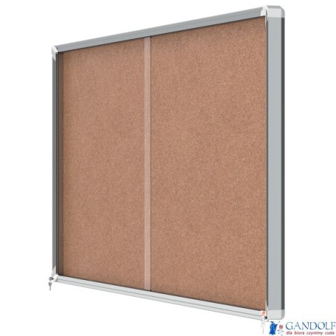 Gablota korkowa Nobo Premium Plus 27xA4 (drzwiczki przesówne) 1915333