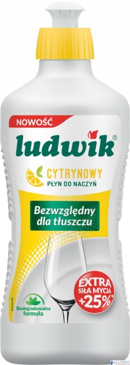 LUDWIK Płyn do mycia naczyń 450g cytrynowy 028850