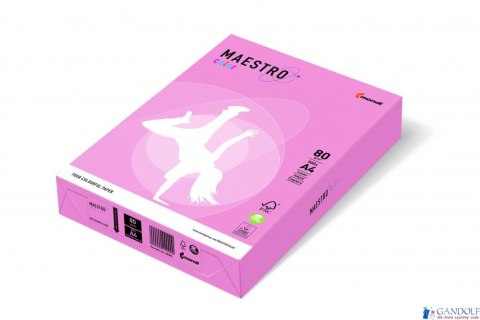 Papier xero MAESTRO COLOR A4 80g PI25 różowy Papier xero MAESTRO COLOR A4 80g PI25 różowy