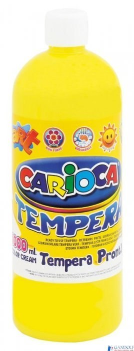 Farba tempera 1000 ml, żółty CARIOCA 170-1453/170-2647 Farba tempera 1000 ml, żółty CARIOCA 170-1453/170-2647