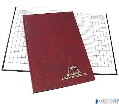 Książka korespondencyjna A4 300k - bordo WARTA 1824-229-017 Książka korespondencyjna A4 300k - bordo WARTA 1824-229-017