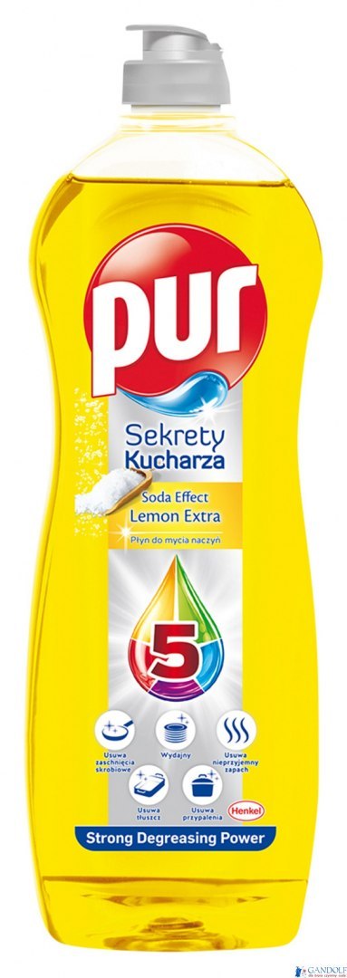 PUR Płyn do mycia naczyń 750 ml Lemon 57509 PUR Płyn do mycia naczyń 750 ml Lemon 57509