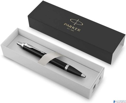 Długopis (niebieski Wkład) PARKER IM BLACK LACQUER CT 1931665, giftbox Długopis (niebieski Wkład) PARKER IM BLACK LACQUER CT 1931665, giftbox