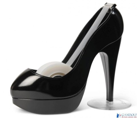Dyspenser do taśm Scotch_ w kształcie szpilki (C30-BLACK SHOE), taśma GRATIS Dyspenser do taśm Scotch_ w kształcie szpilki (C30-BLACK SHOE), taśma GRATIS