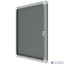 Gablota filcowa wewnętrzna Nobo Premium Plus 8xA4, szara 1915329